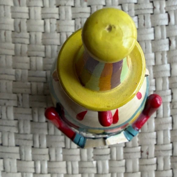 Colorful Clown Nesting Set father mother, and child Italy - Picture 11 of 12